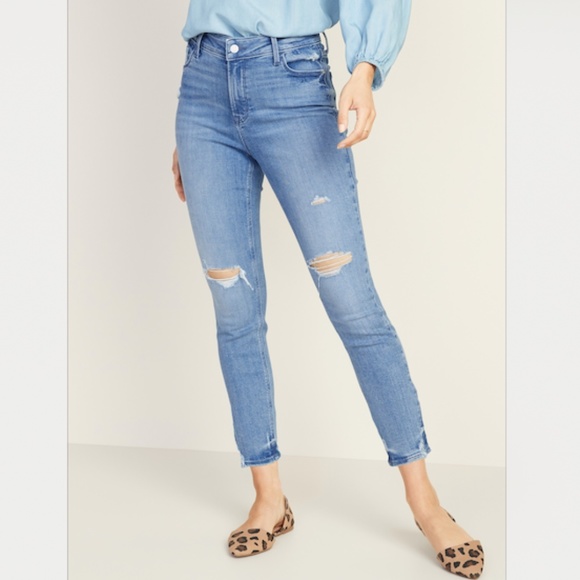 Old Navy Denim - Old Navy Rockstar Super Skinny High-Waisted Jeans
